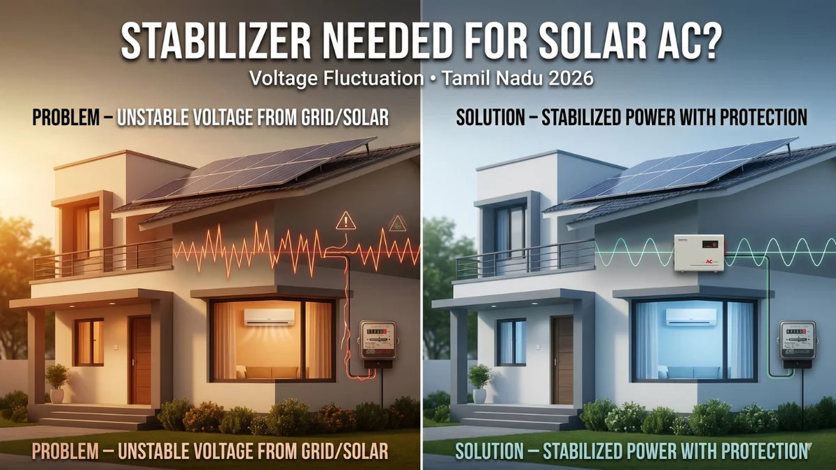 Do You Need a Stabilizer for an Inverter AC on Solar Power? (2026 Ultimate Guide)