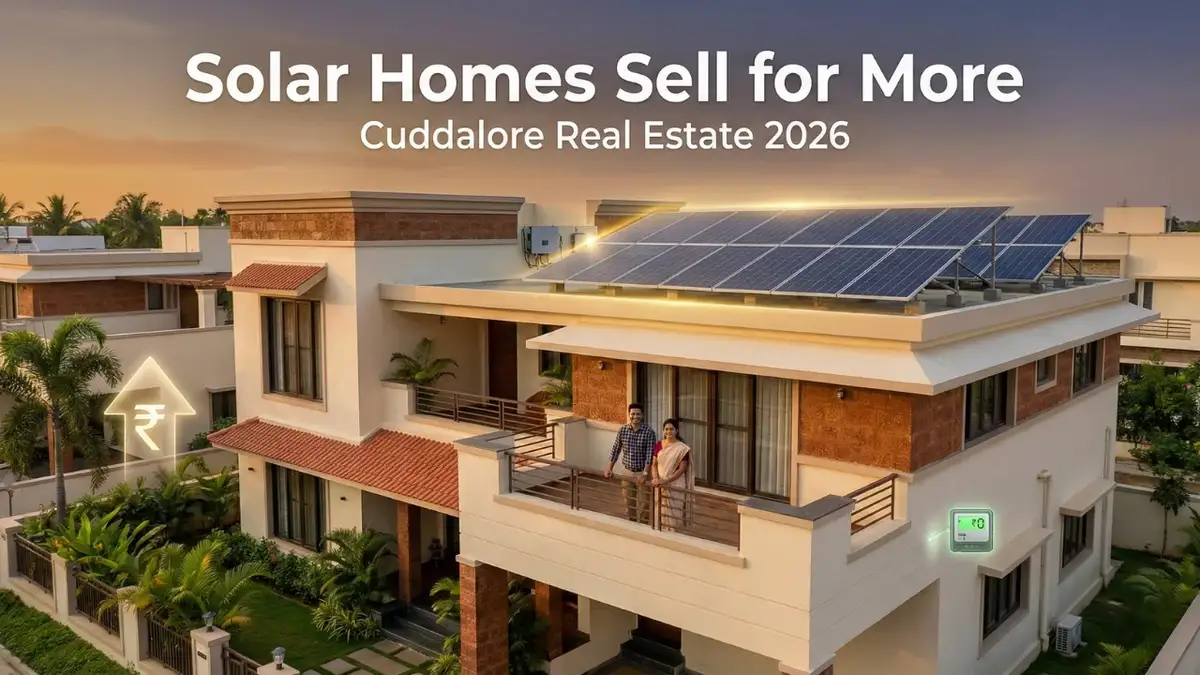 Real Estate 2026: Does a Solar System Increase Home Resale Value in Cuddalore?